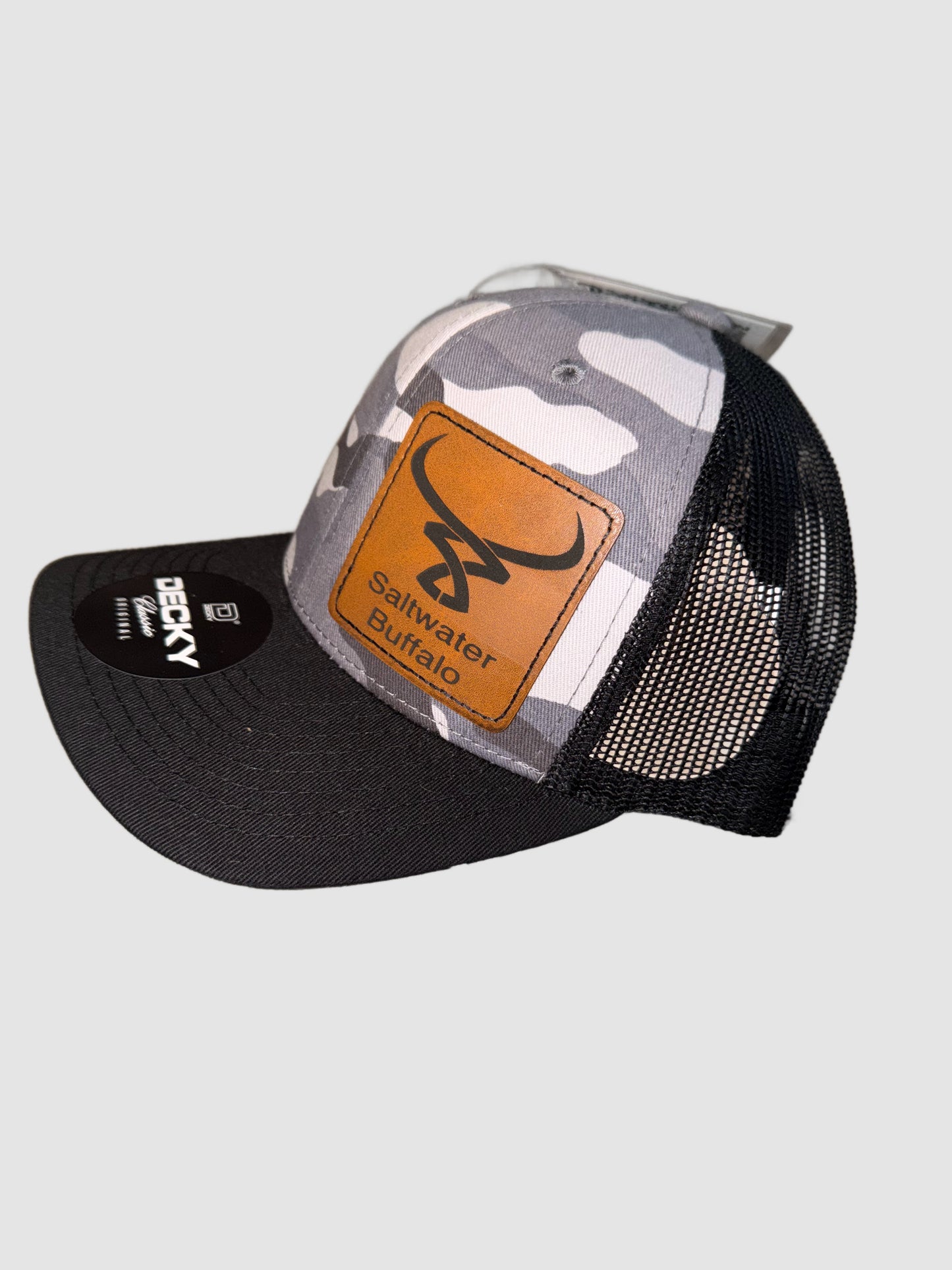 Grey Camo Saltwater Buffalo hat