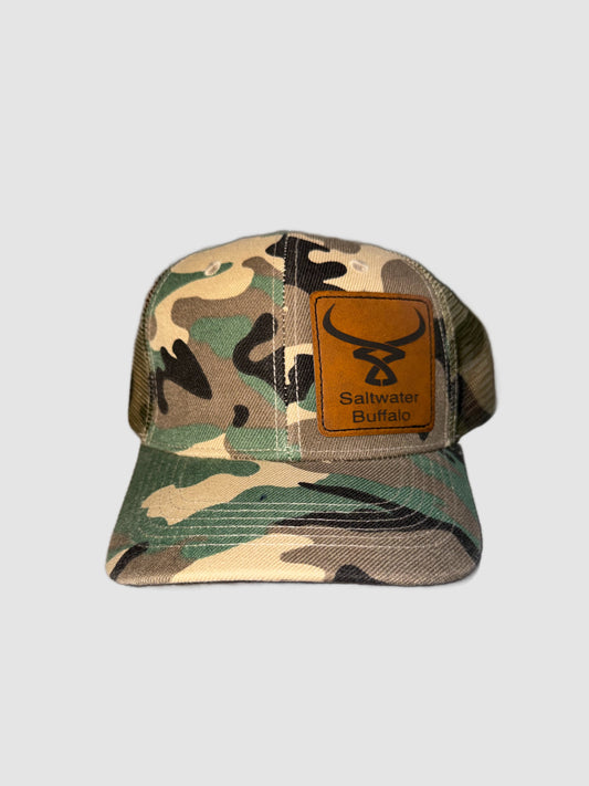Camo Saltwater Buffalo Hat
