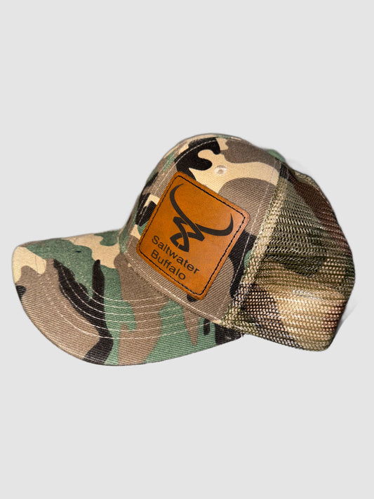 Camo Saltwater Buffalo Hat