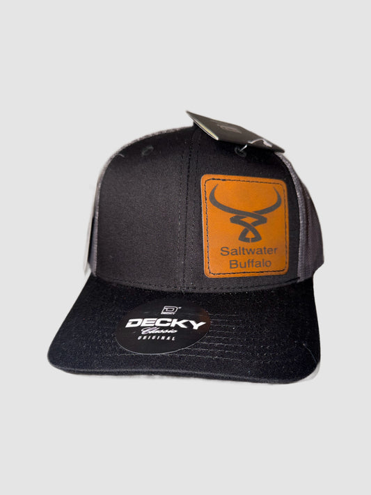 Black and Grey Saltwater Buffalo hat