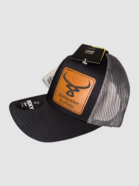 Black and Grey Saltwater Buffalo hat