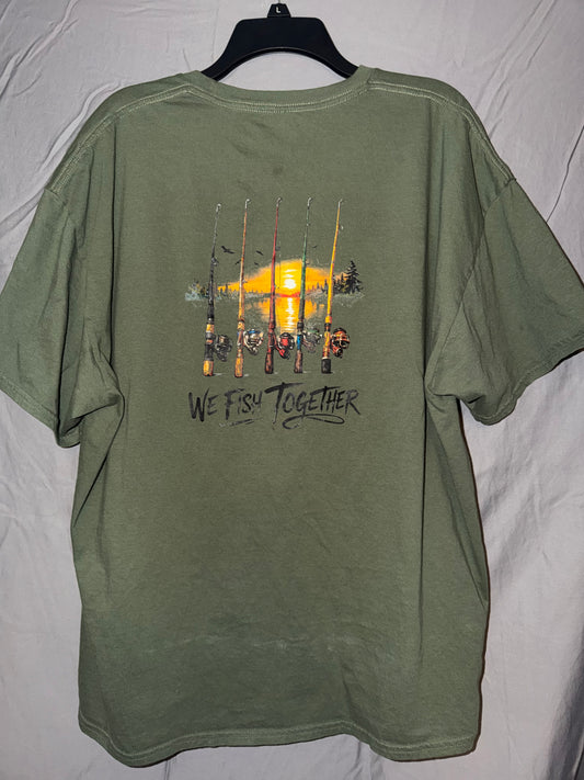 We fish together tee shirt