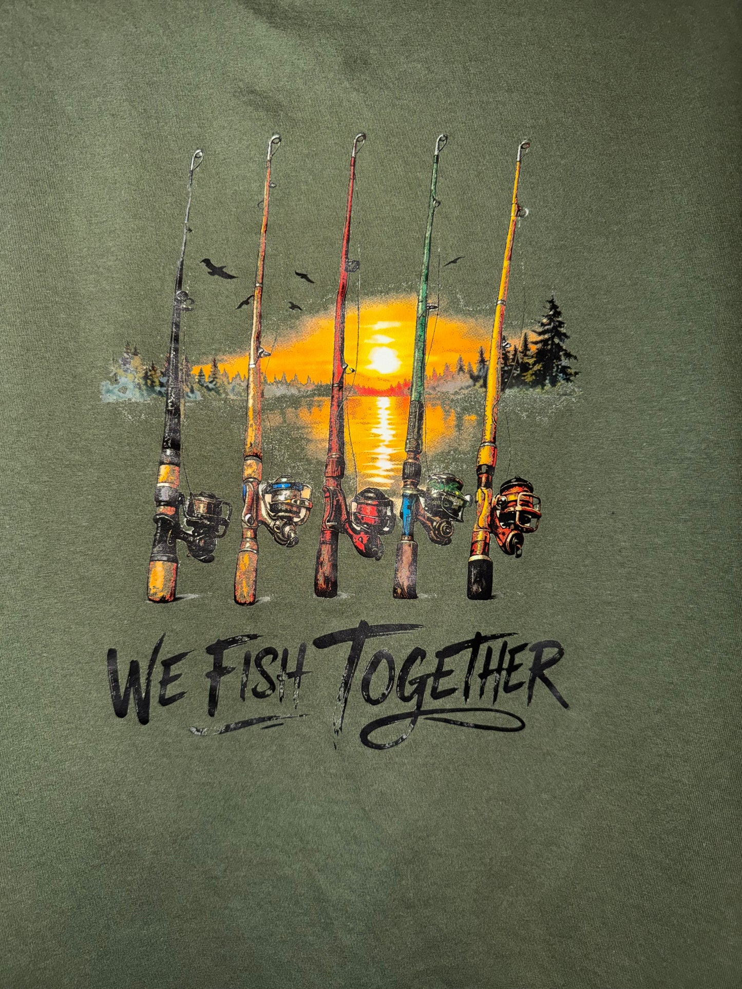 We fish together tee shirt